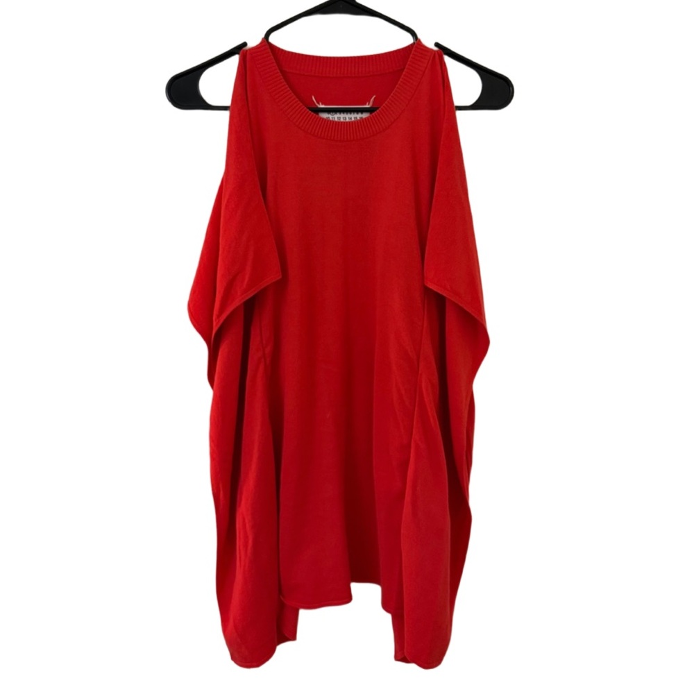 Maison Martin Margiela Red Knit Tank